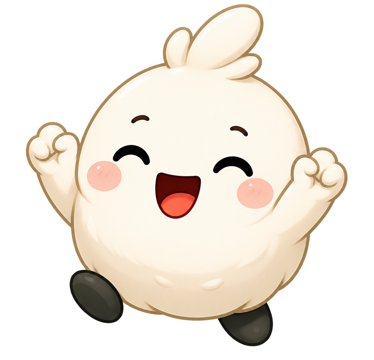 Peppy celebrating